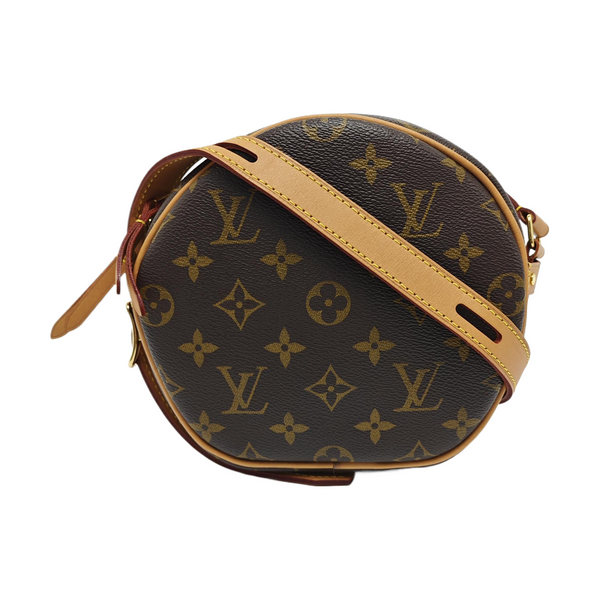 BOITE CHAPEAU PM Monogram Coated Canvas Brown