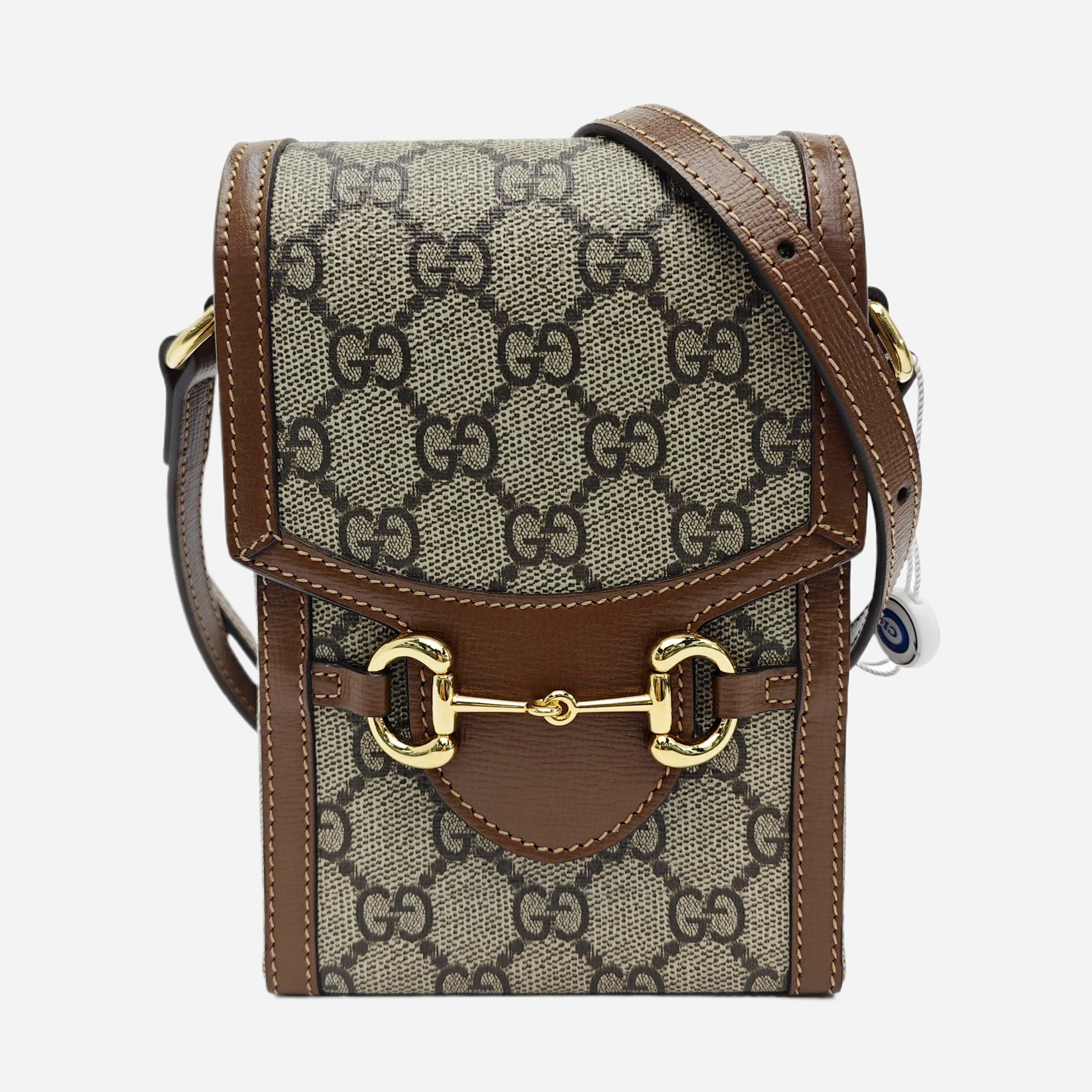 Horsebit 1955 Mini Coated Canvas Beige