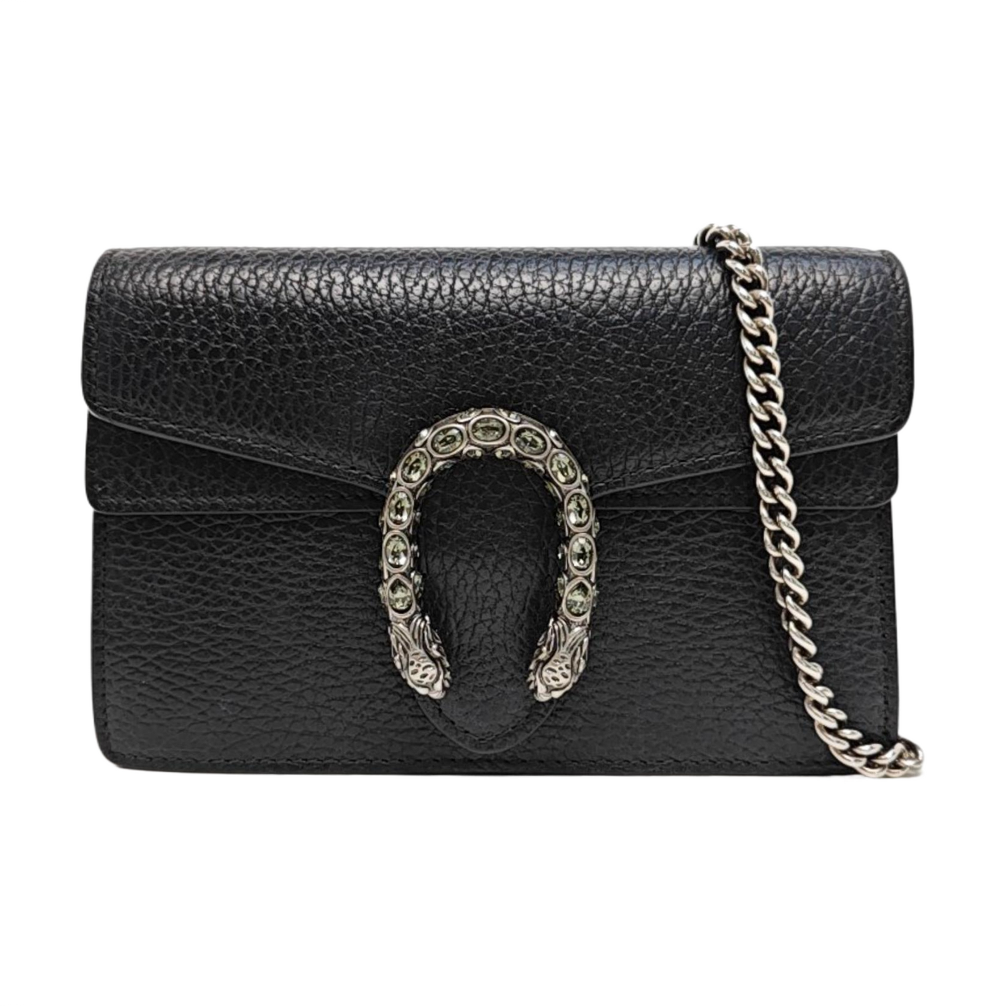 Dionysus Super Mini Calfskin Black