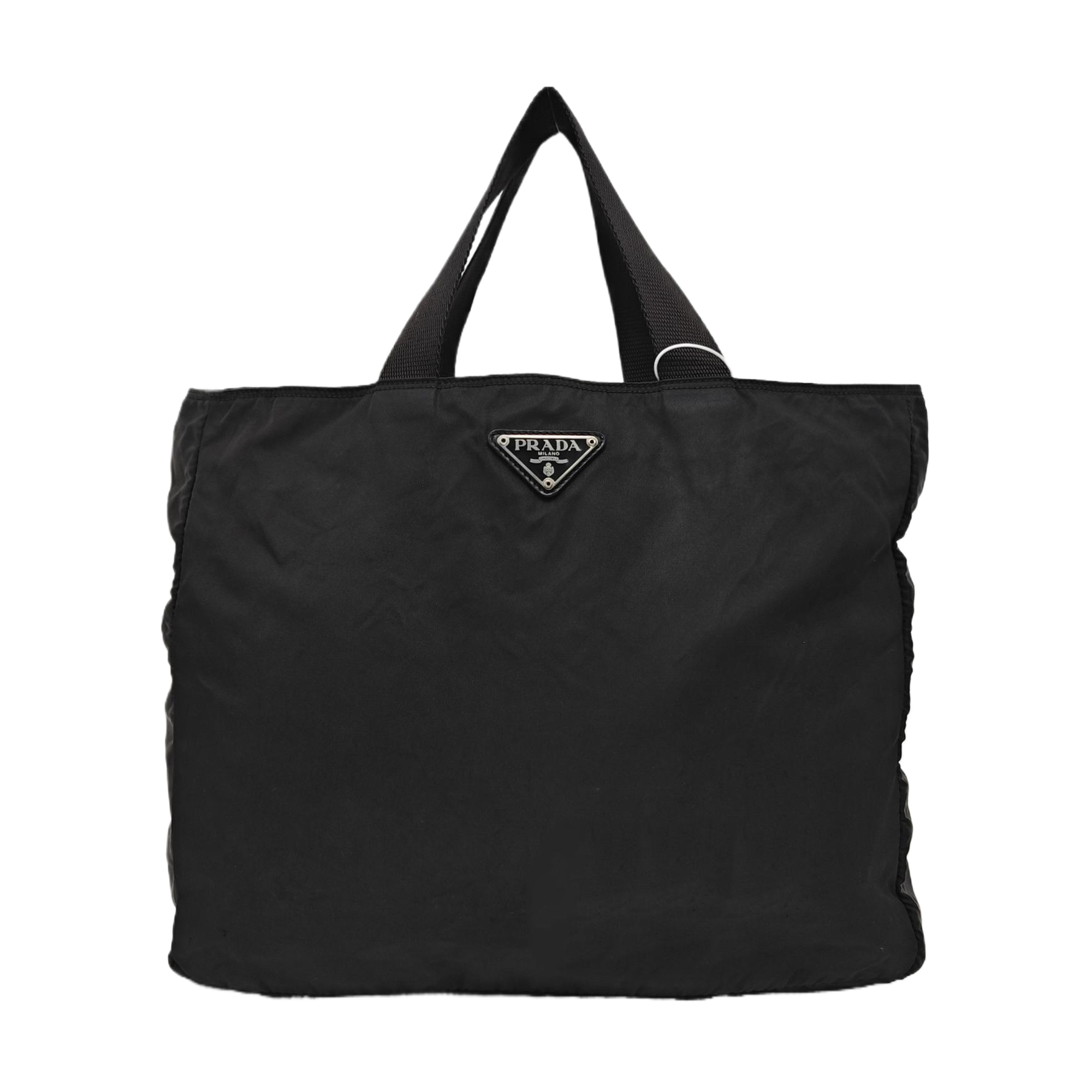 Nylon Tote Bag Black