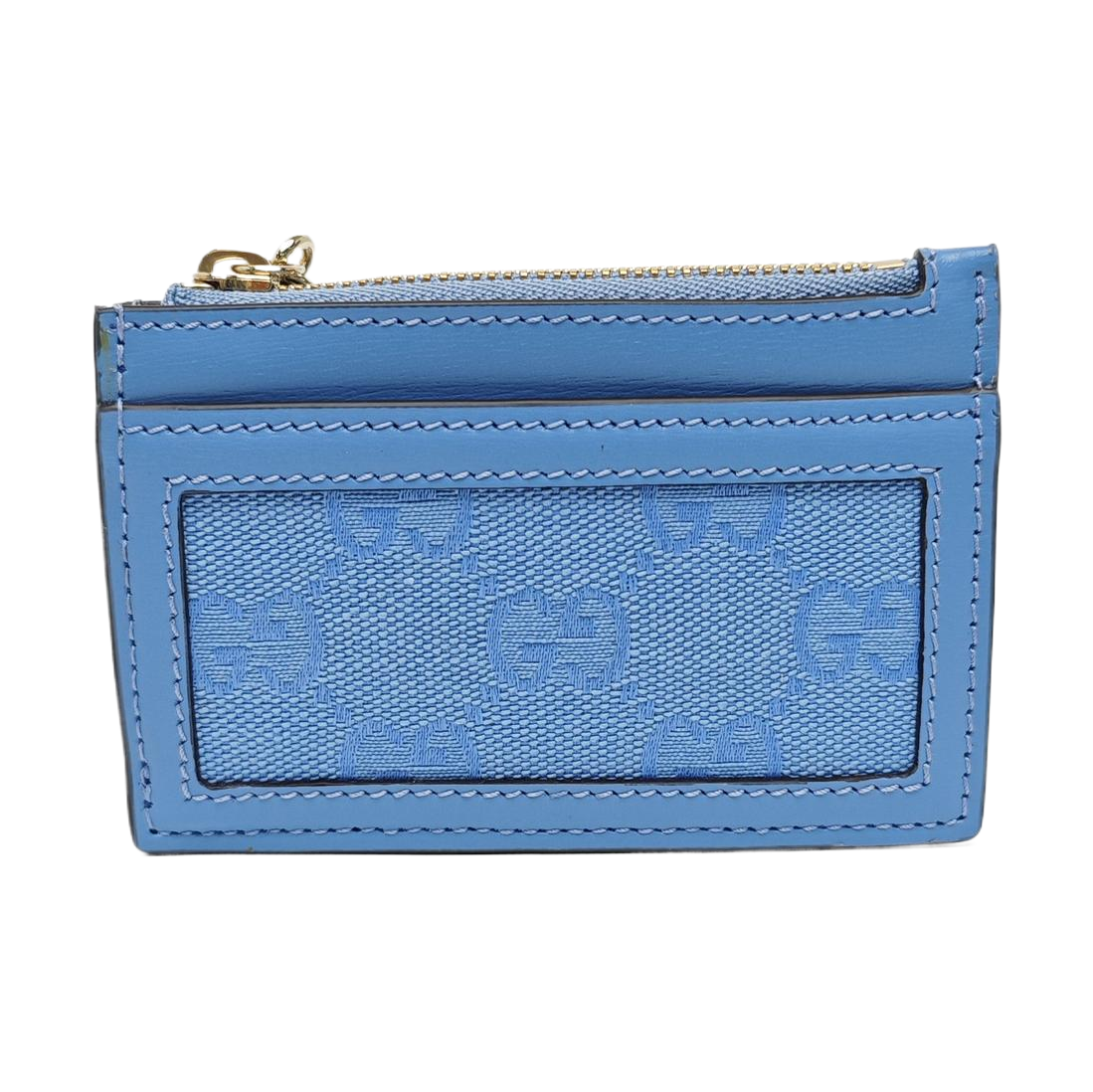 Monogram Calfskin Wallet Blue