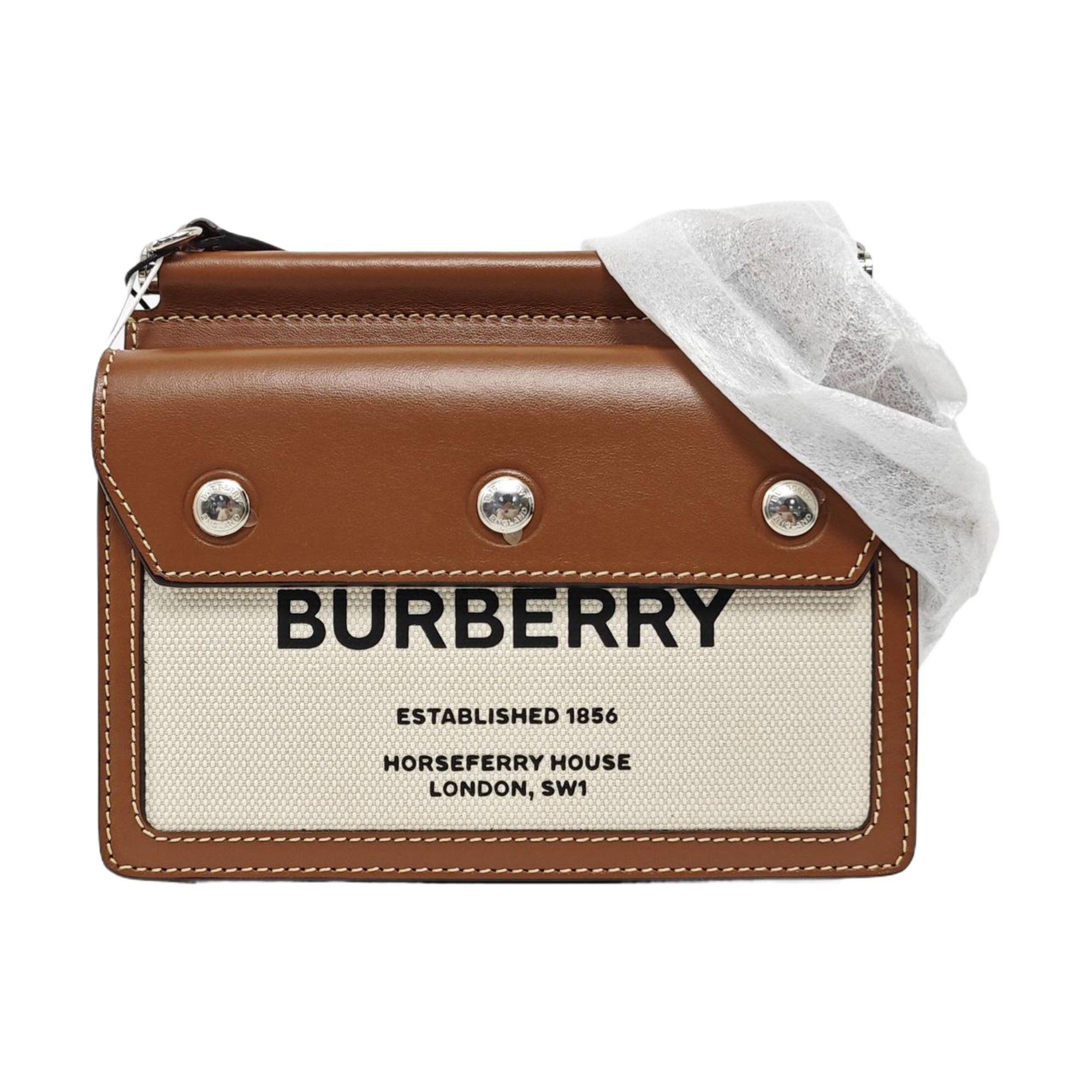 Title Mini Calfskin Brown