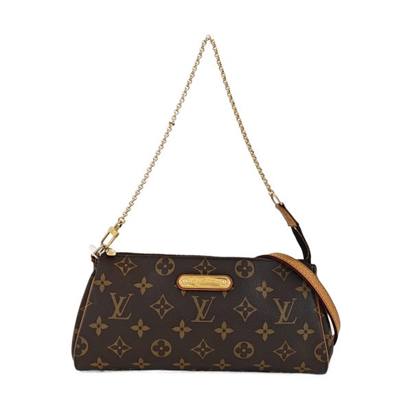 EVA Monogram Coated Canvas Brown