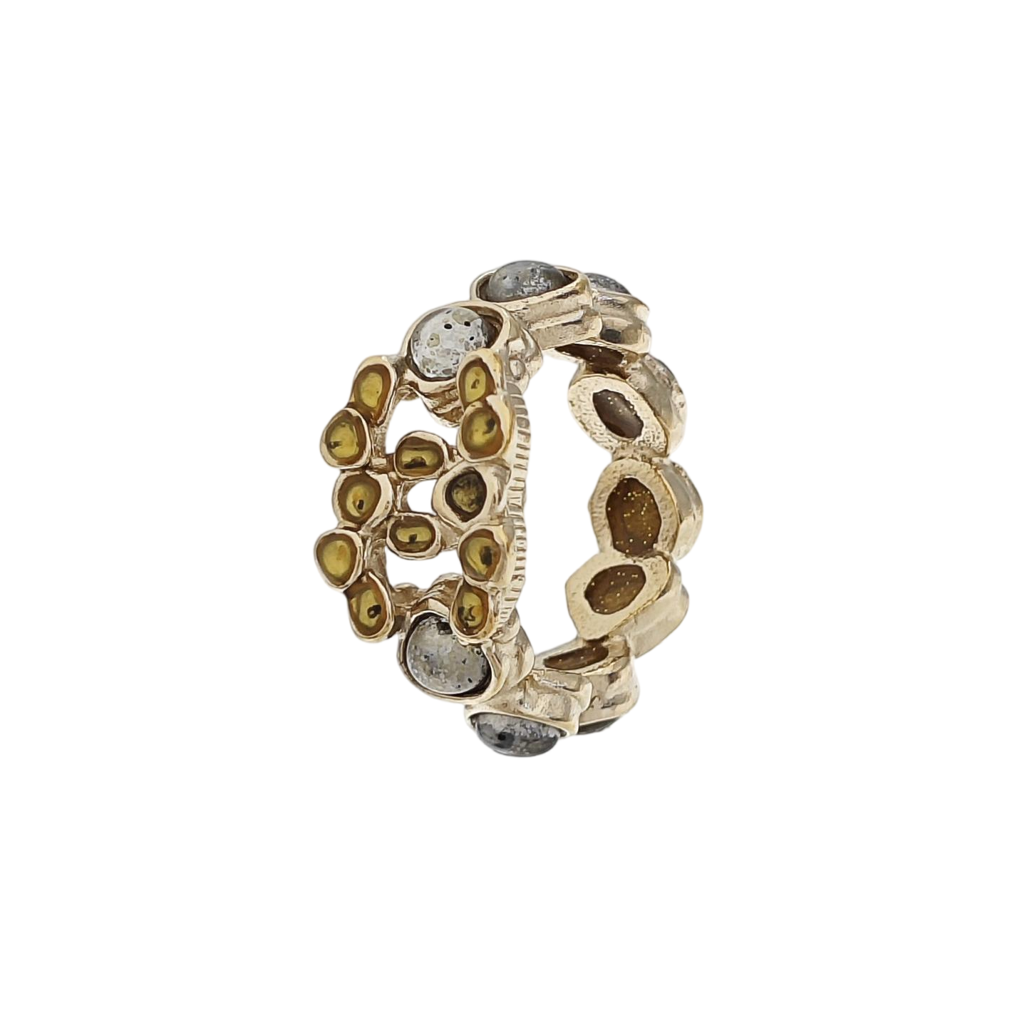 Metal Gold Ring EU 52
