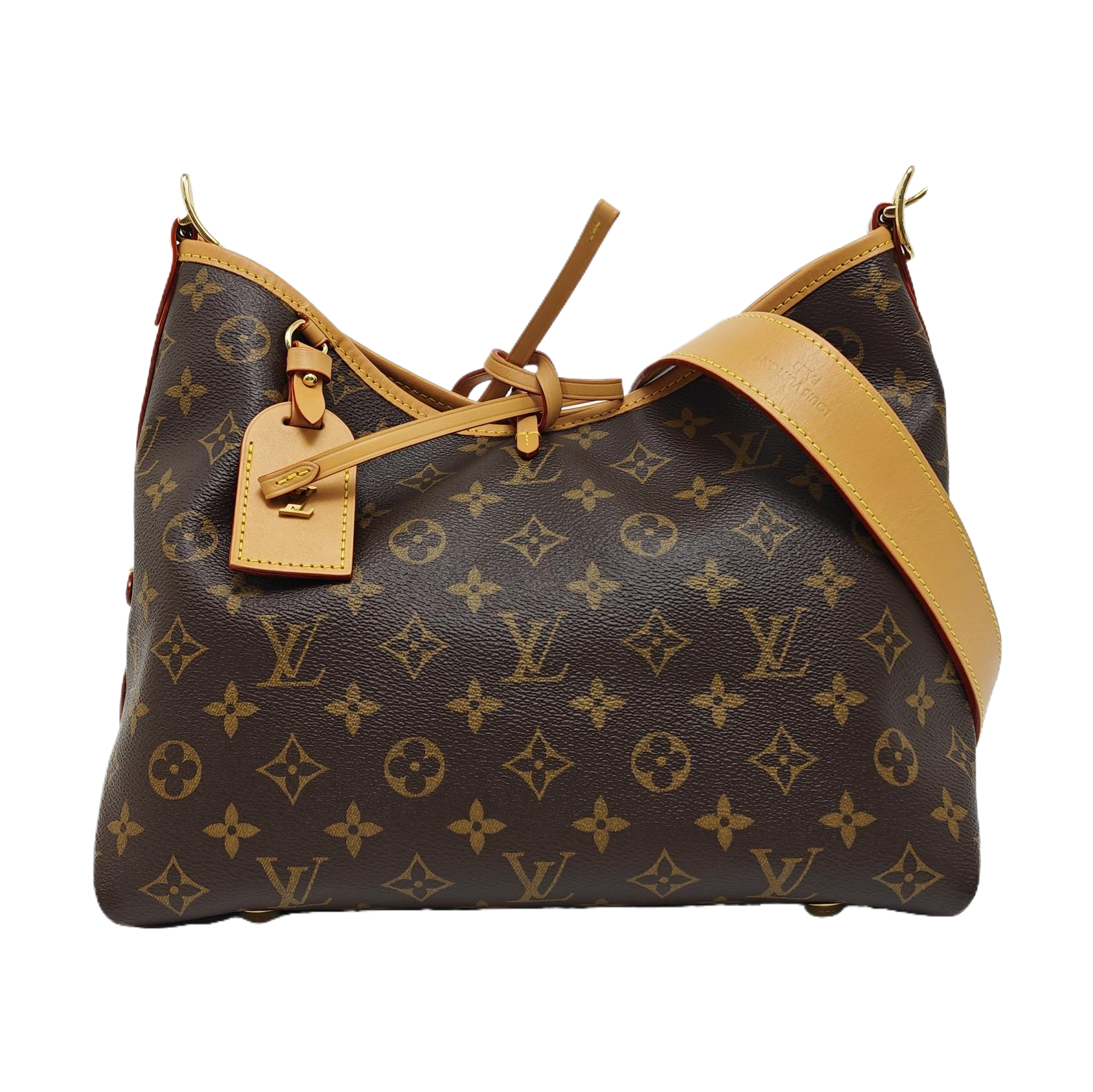 CARRYALL PM Monogram Coated Canvas Brown