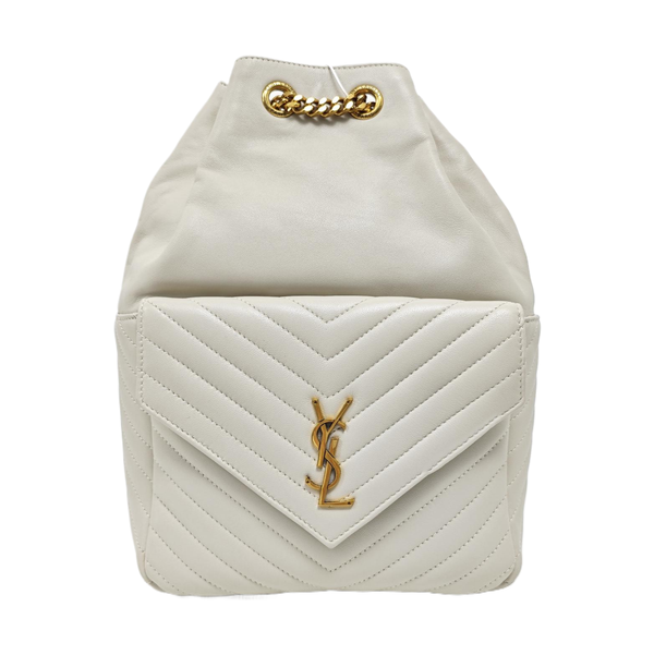 JOE Quilted Lambskin White