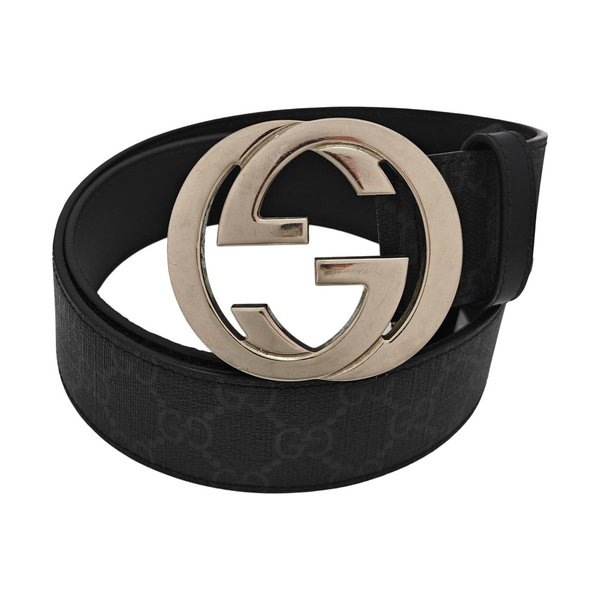 Coated Canvas Belt Black