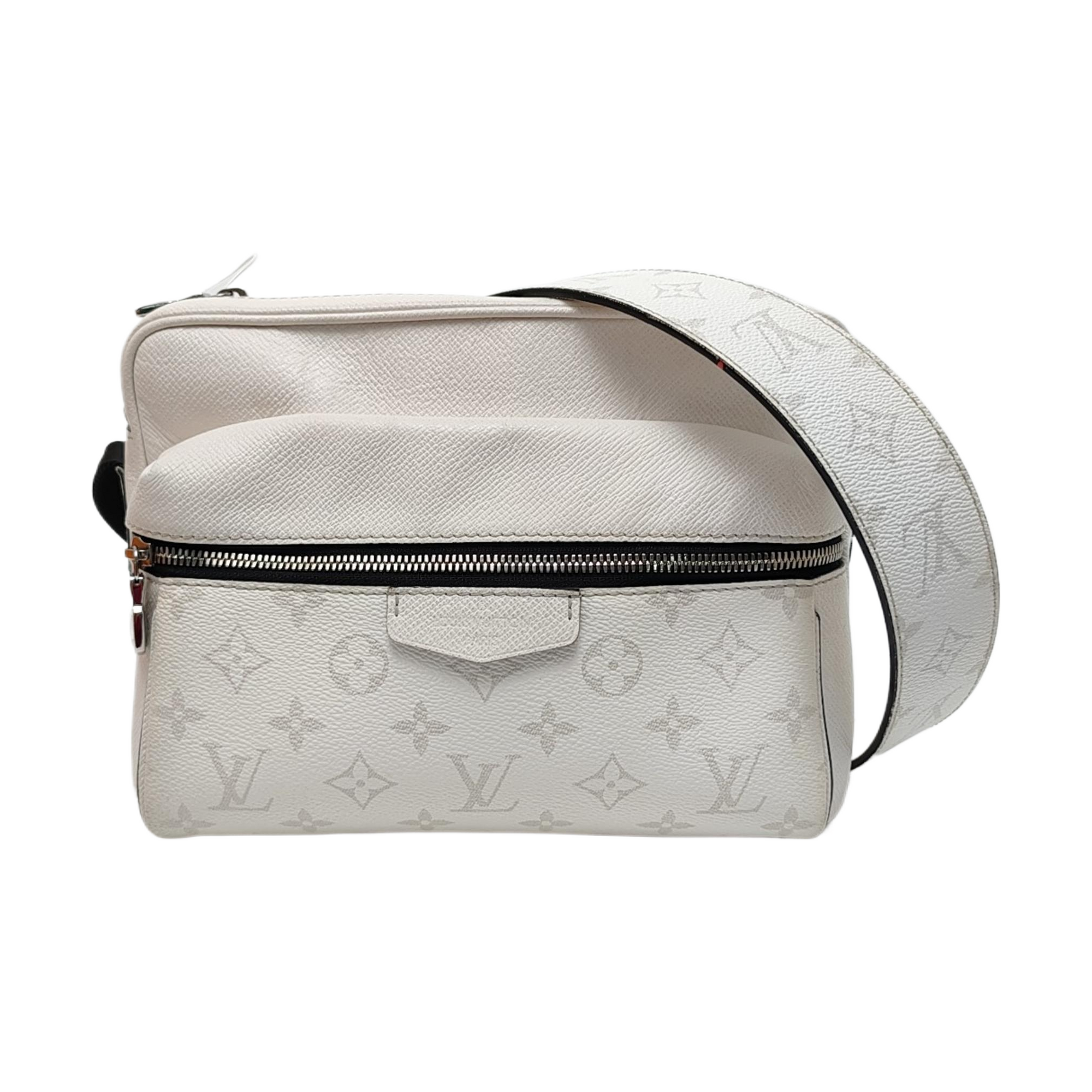 OUTDOOR PM Monogram Coated Canvas White