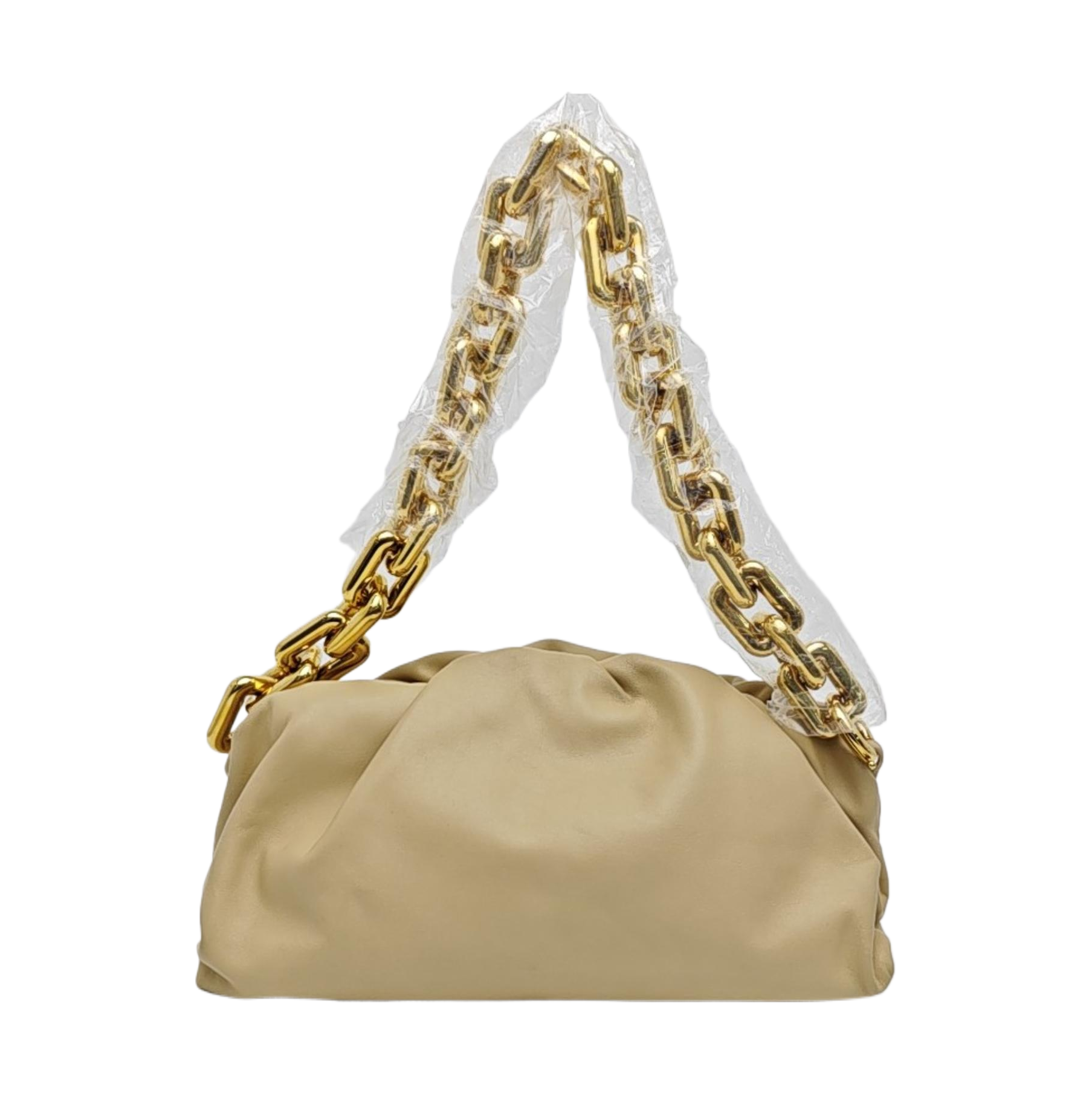 The Pouch Mini Calfskin Beige