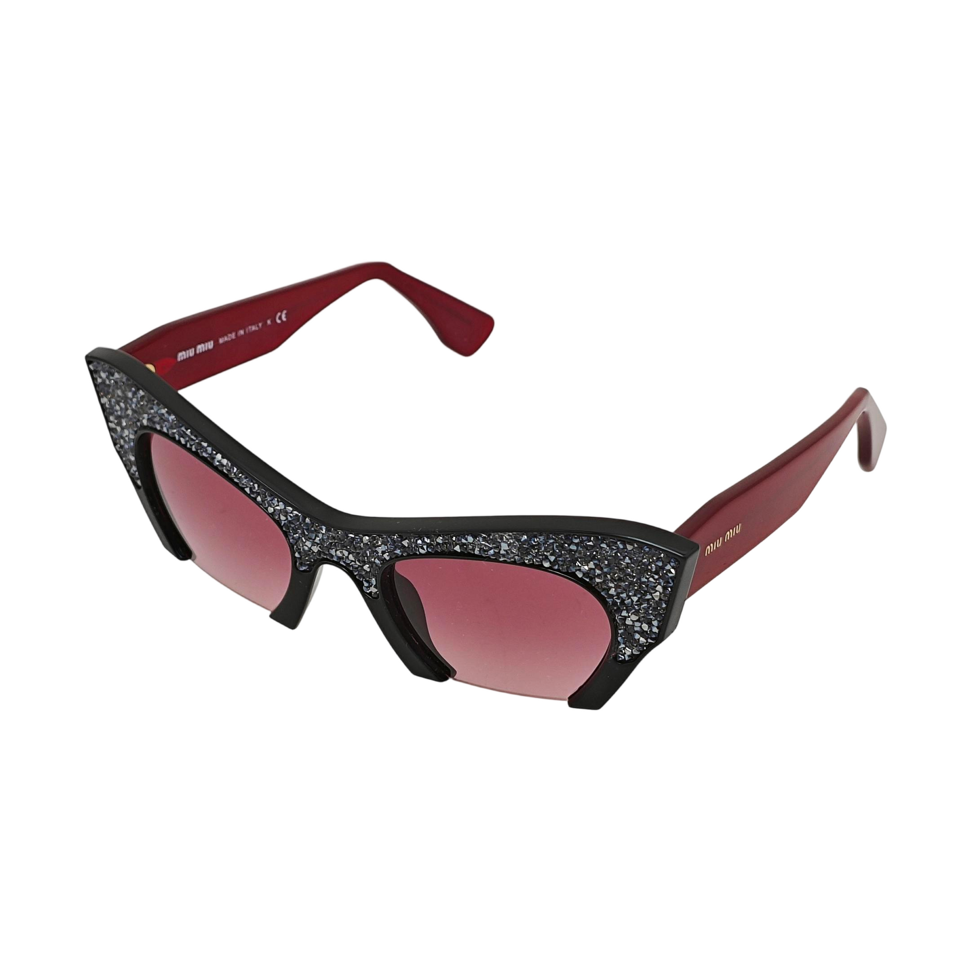 Synthetic Sunglasses Red