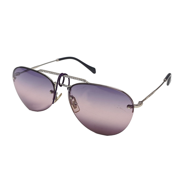 Metal Sunglasses Purple