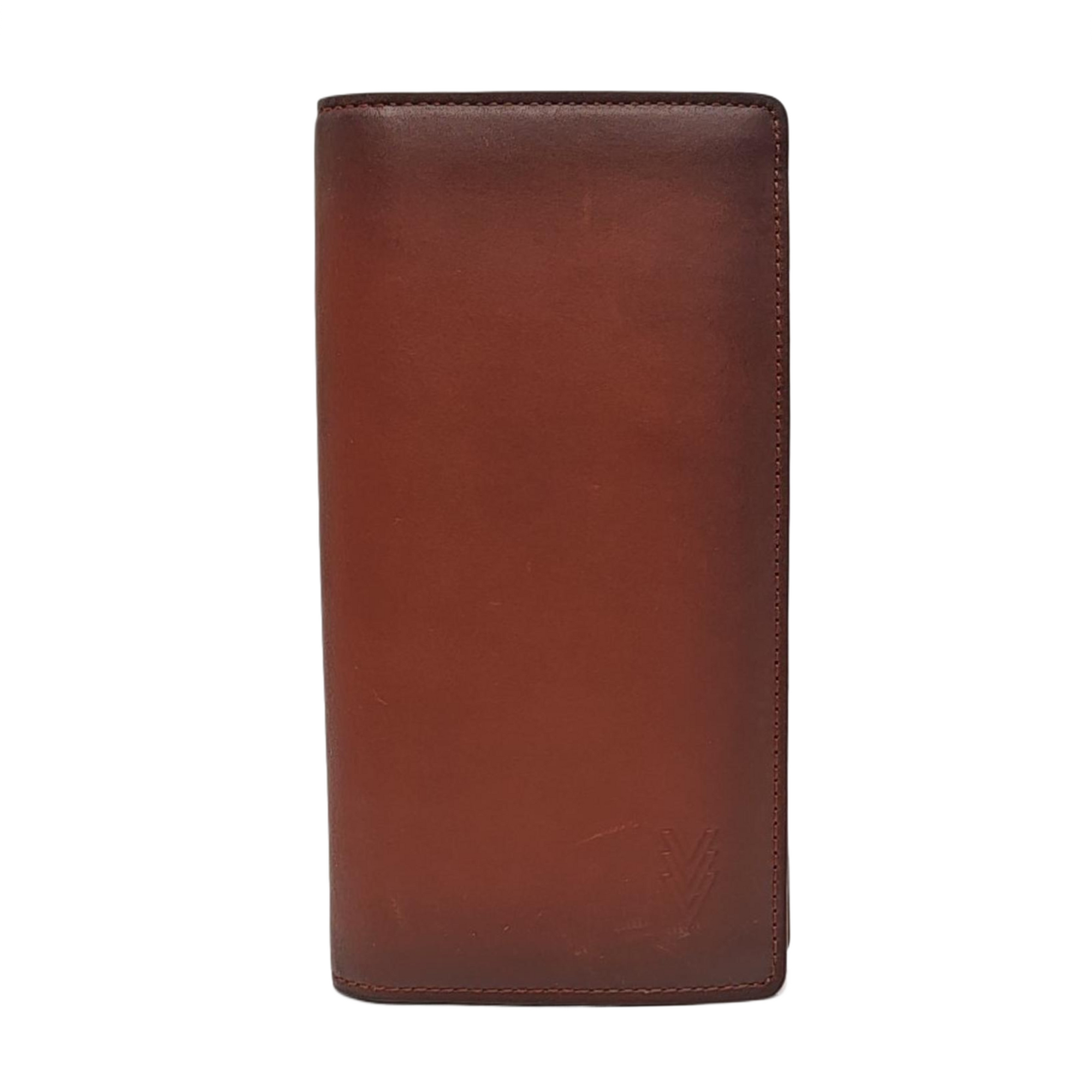 OMBRE BRAZZA Calfskin Brown Wallet