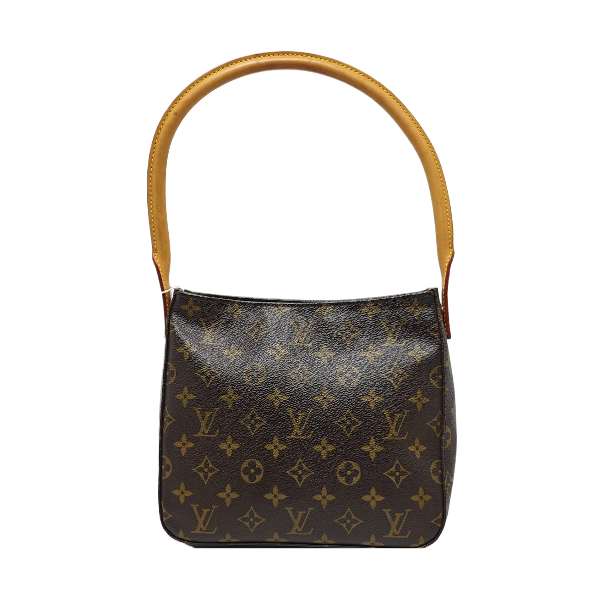 LOOPING MM Monogram Coated Canvas Brown