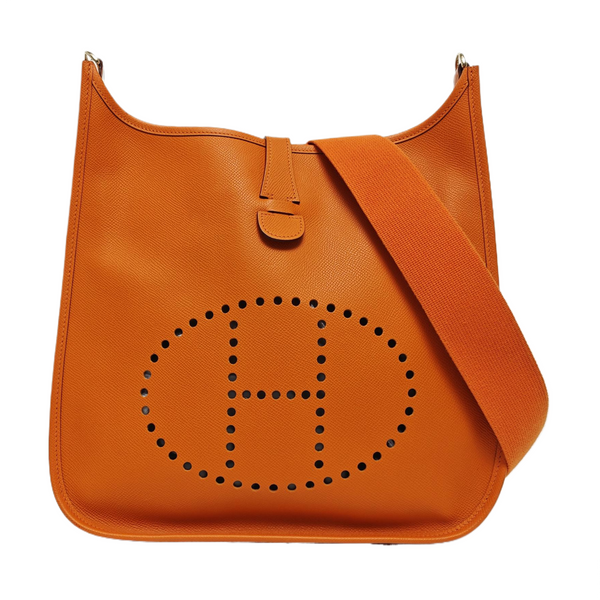 Evelyne 32 Epsom Orange