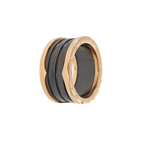 B.ZERO1 18k Rose Gold Ring EU 60