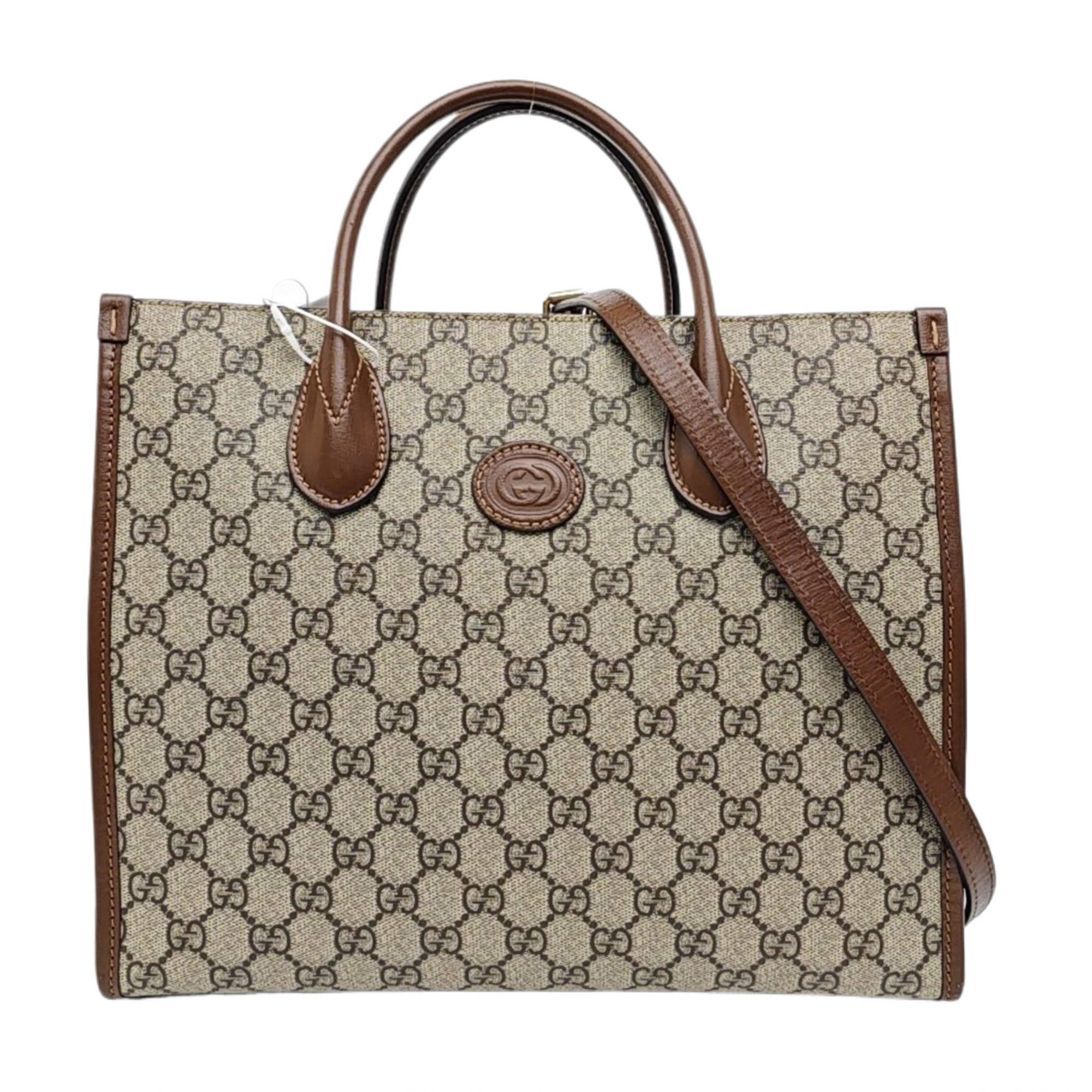 Retro Small Monogram Coated Canvas Brown