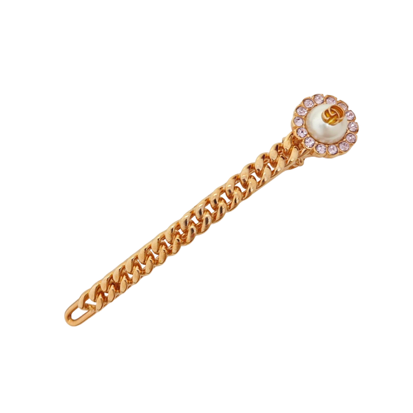 Metal Hair Clip Rose Gold