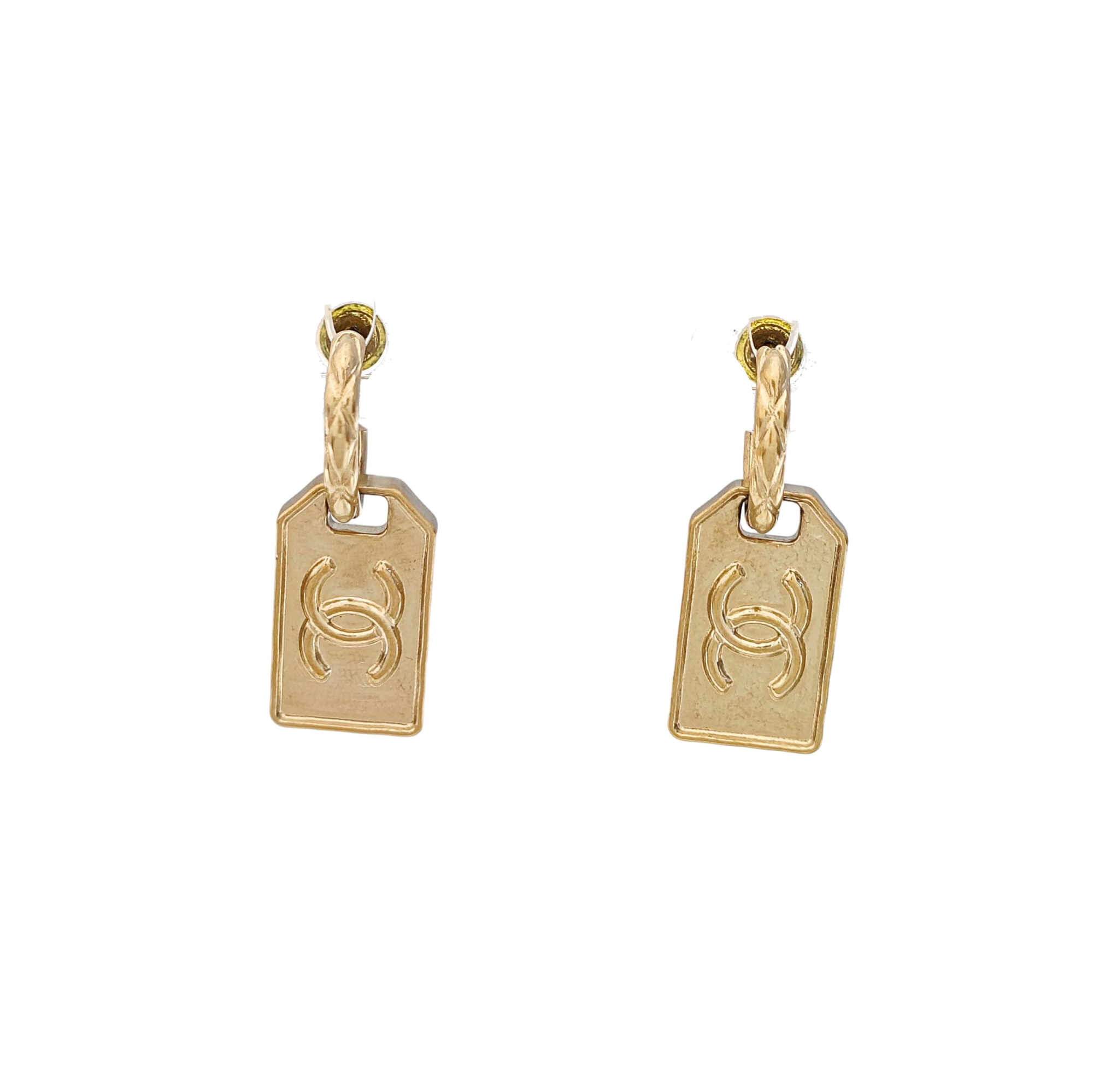 Metal Gold Earrings