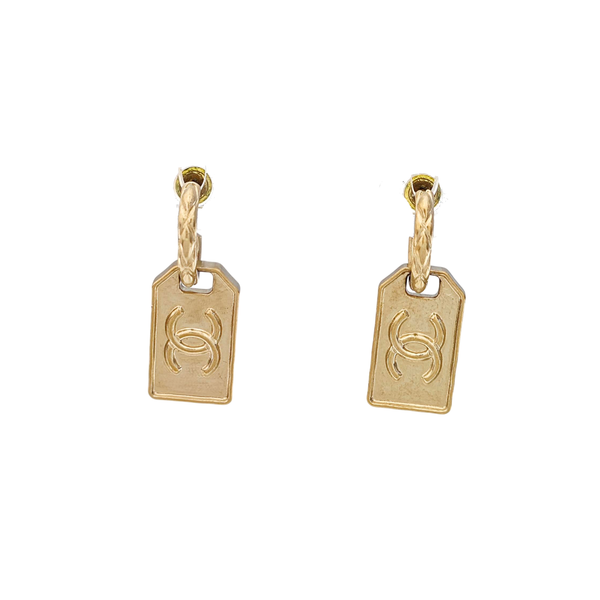 Metal Gold Earrings