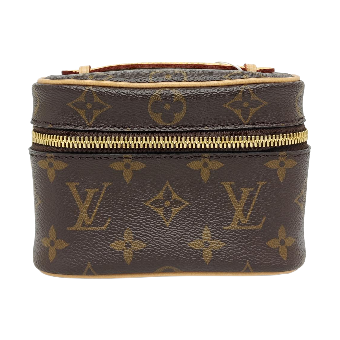 NICE Super Mini Monogram Coated Canvas Brown