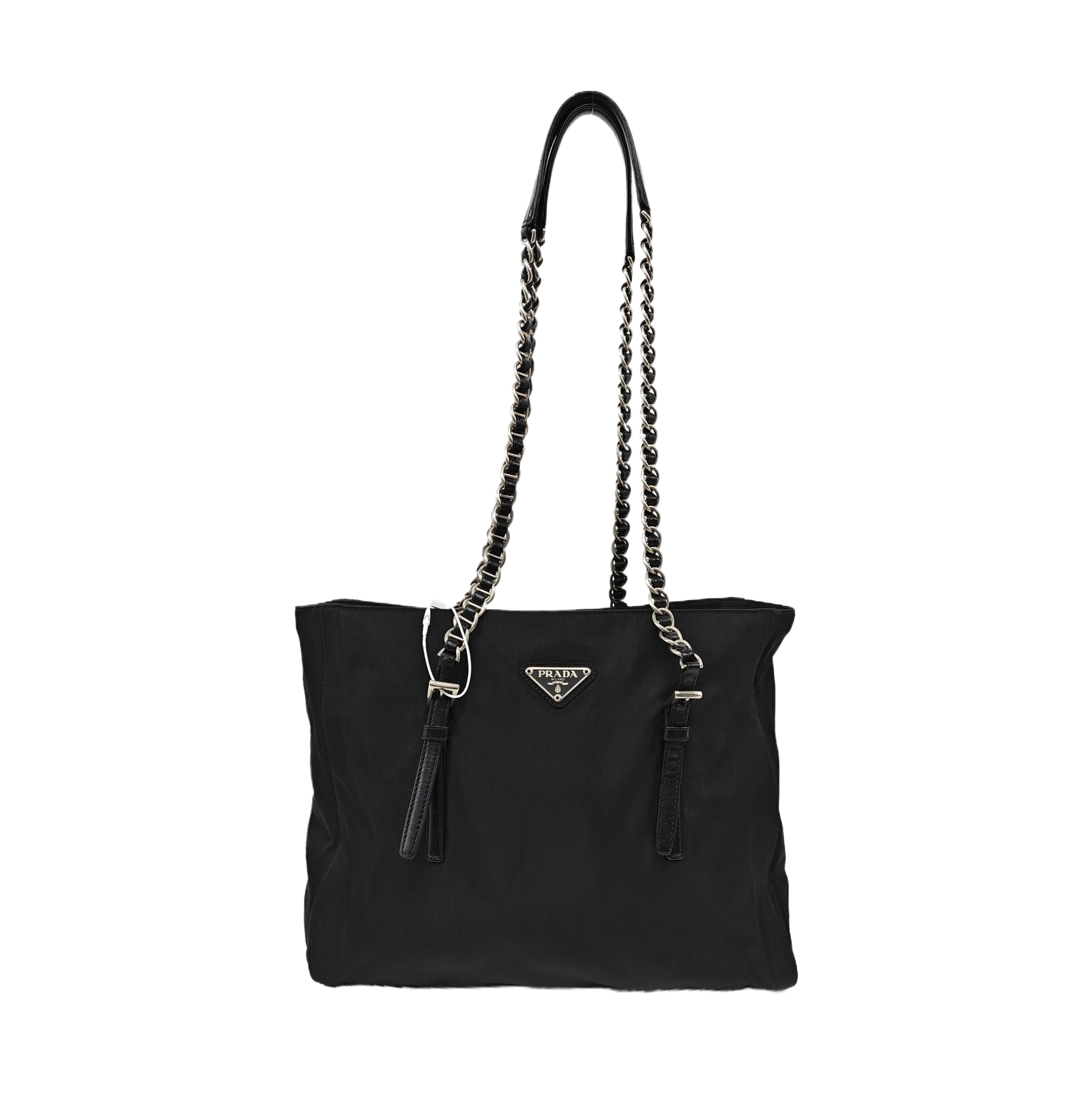 Nylon Shoulder Bag Black