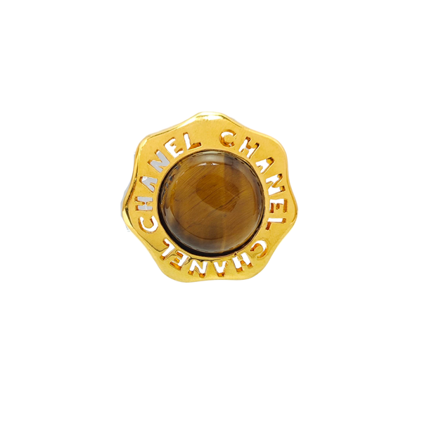 Metal Gold Clip On Earrings