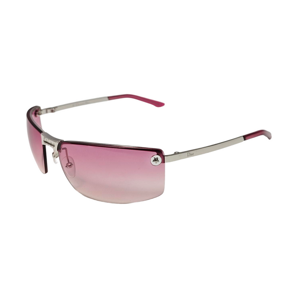 Metal Sunglasses Red