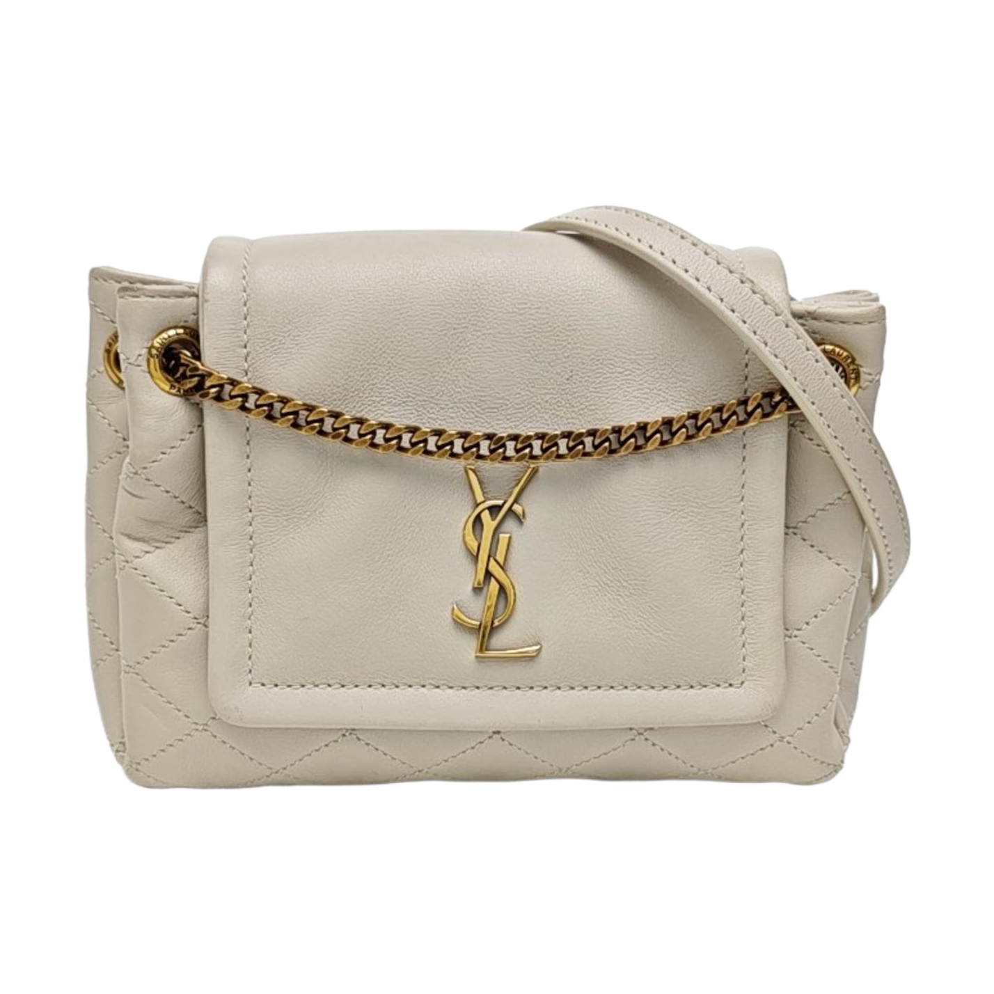 NOLITA Mini Quilted Lambskin Beige