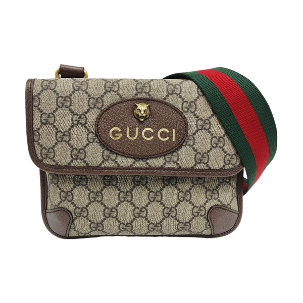 Neo Vintage Small Monogram Coated Canvas Beige