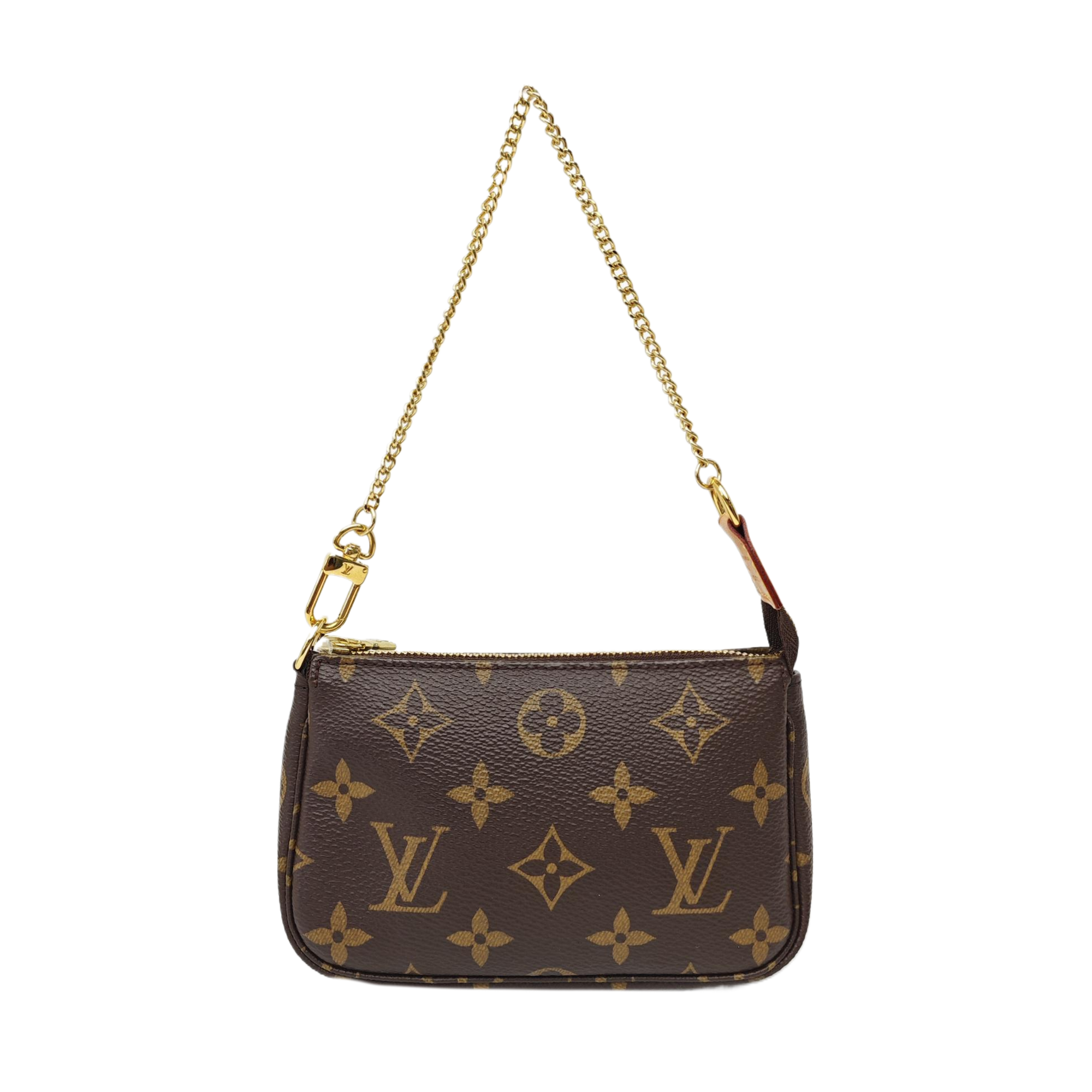 ACCESSOIRES Mini Monogram Coated Canvas Brown