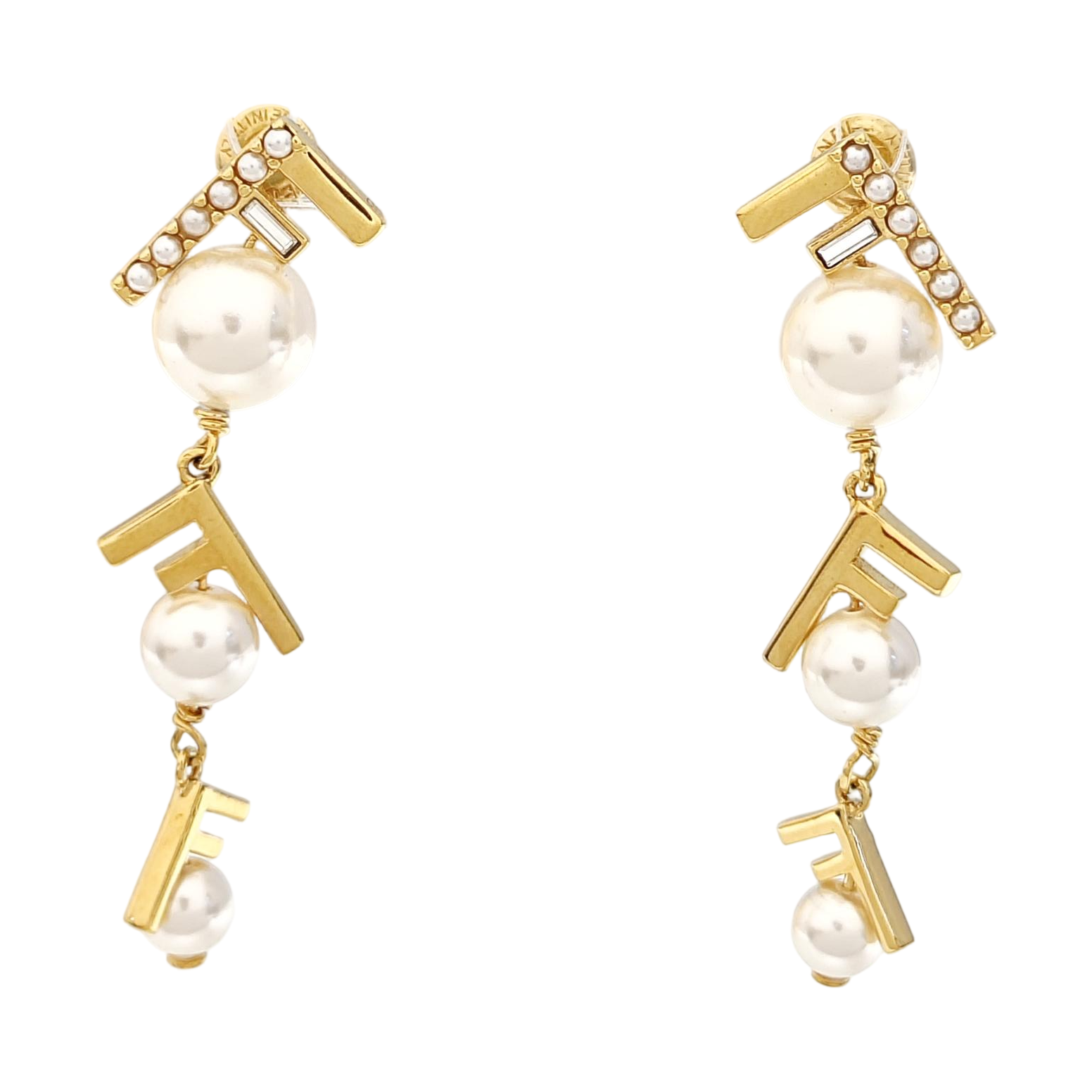 Metal Gold Earrings