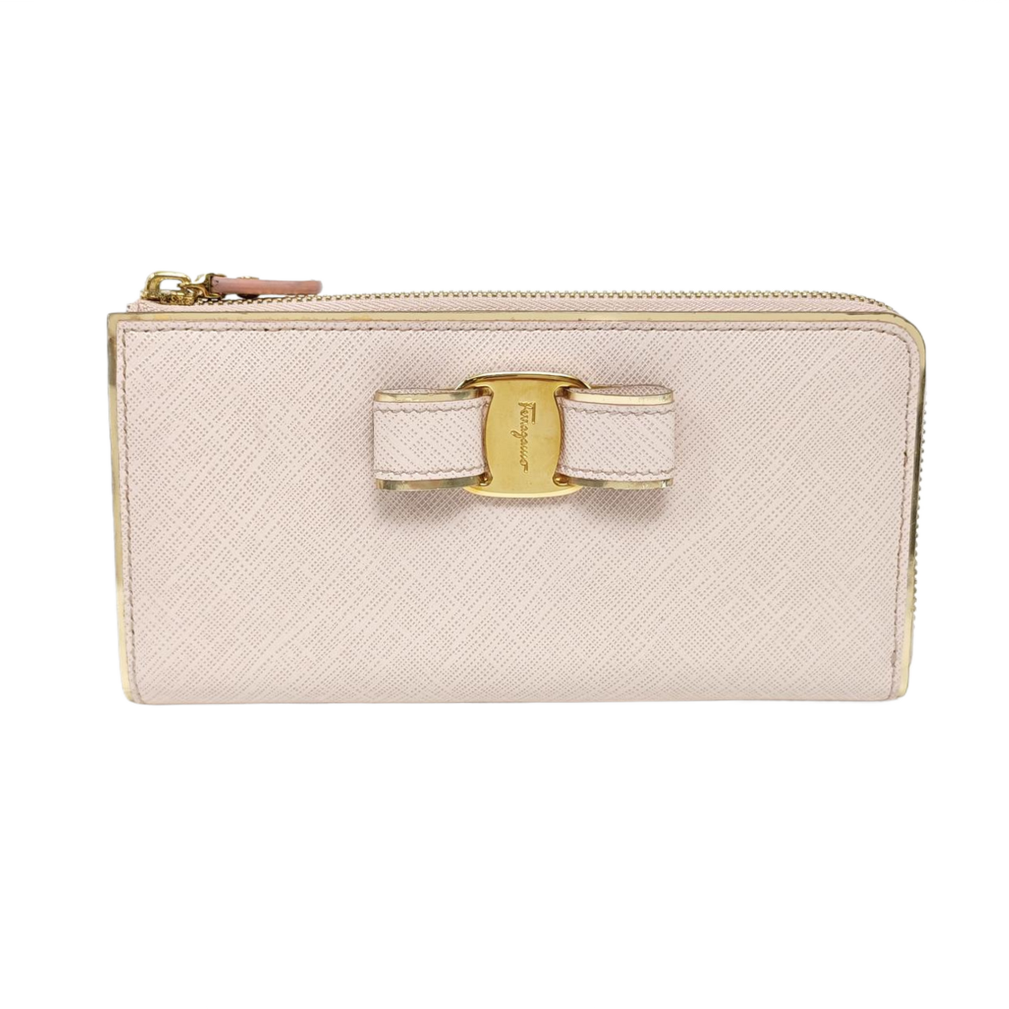Vara Calfskin Pink Wallet