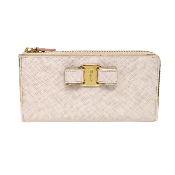 Vara Calfskin Pink Wallet