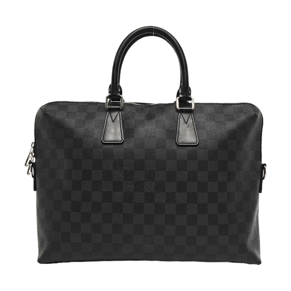 PORTE-DOCUMENTS Damier Graphite Coated Canvas Gray