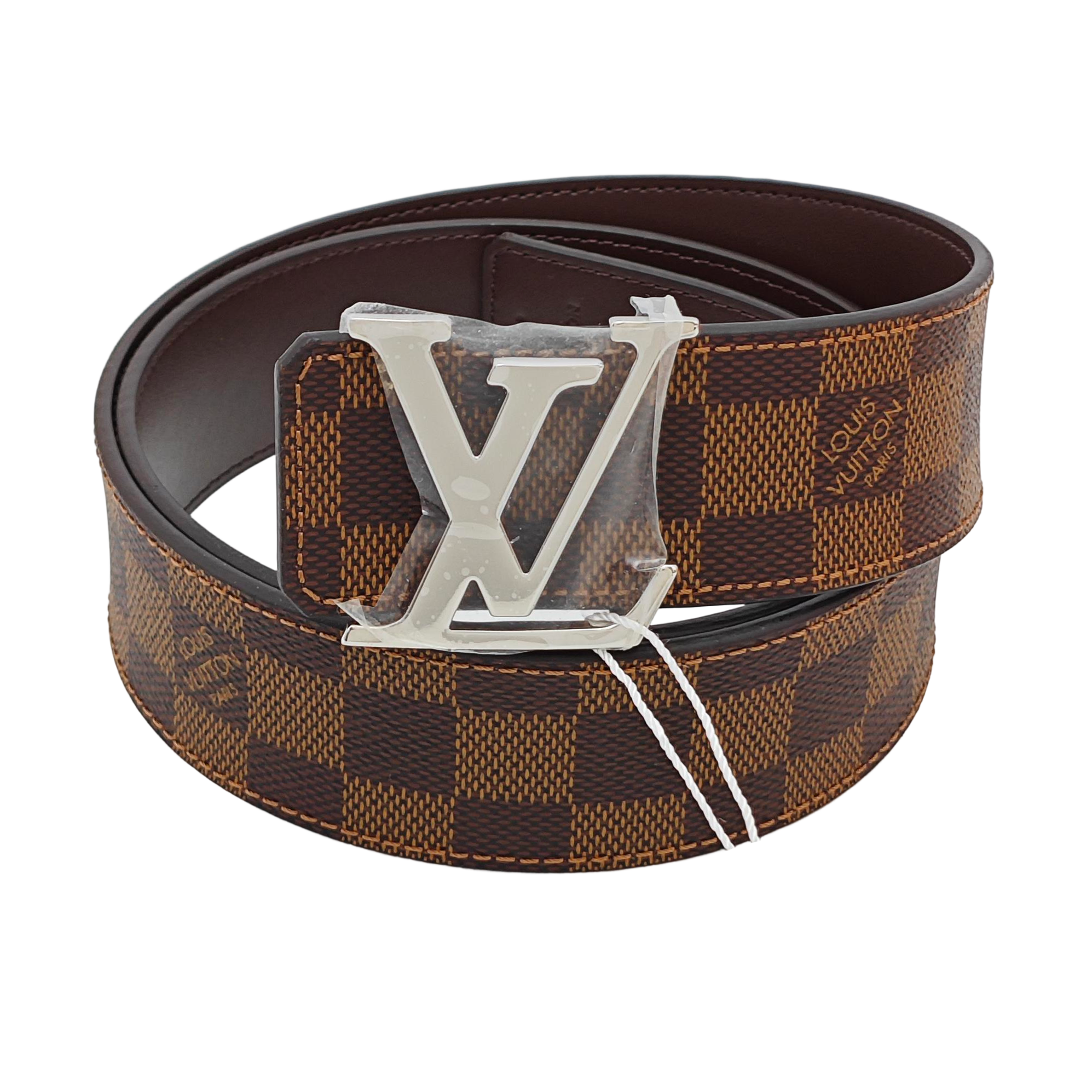 Coated Canvas Belt Brown