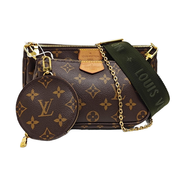 MULTI Monogram Coated Canvas Brown