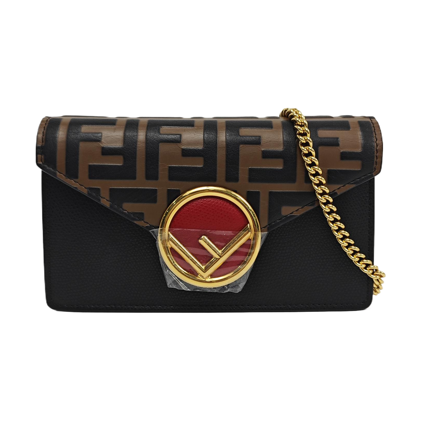 Double Micro Calfskin Black