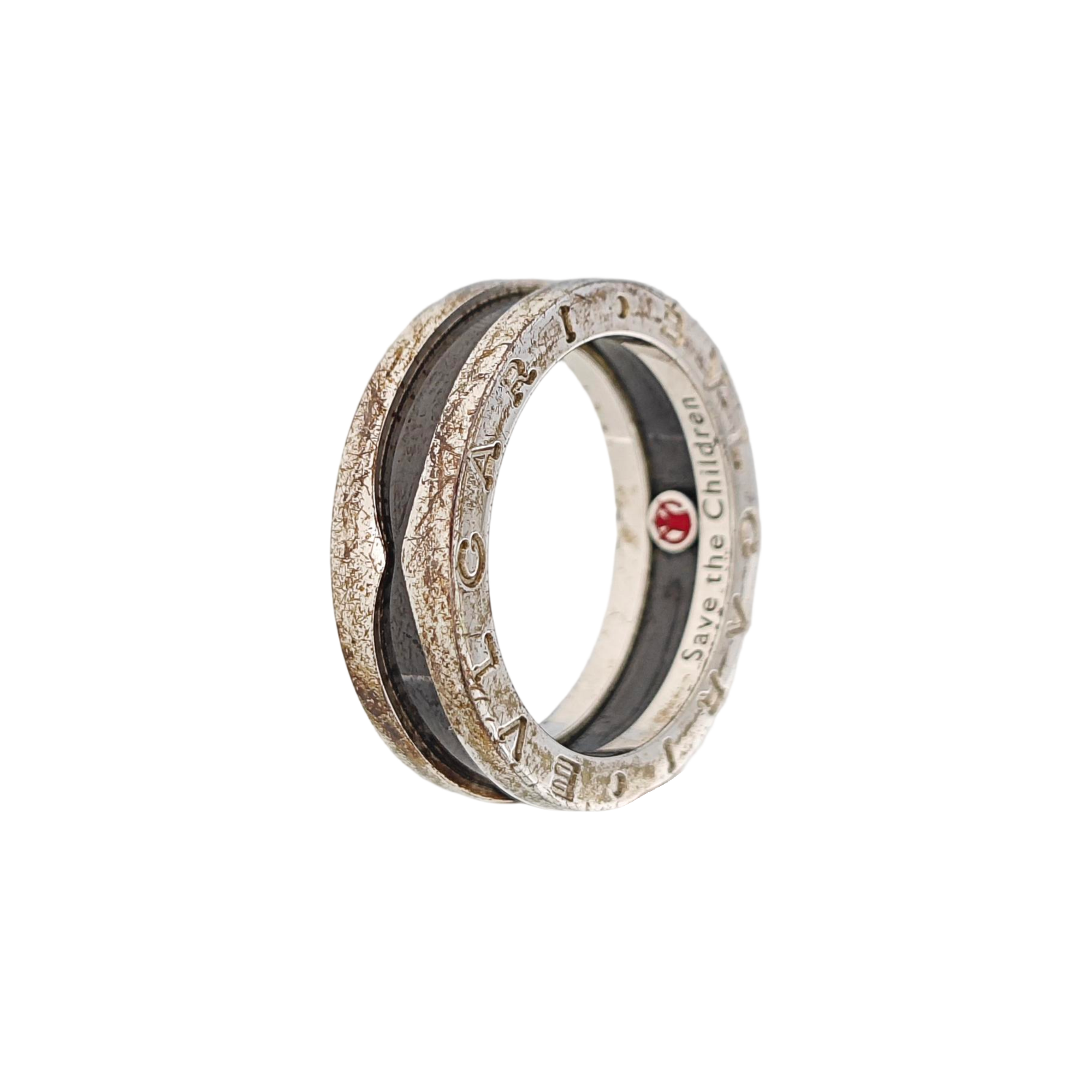 B.ZERO1 925 Sterling Silver Ring EU 56