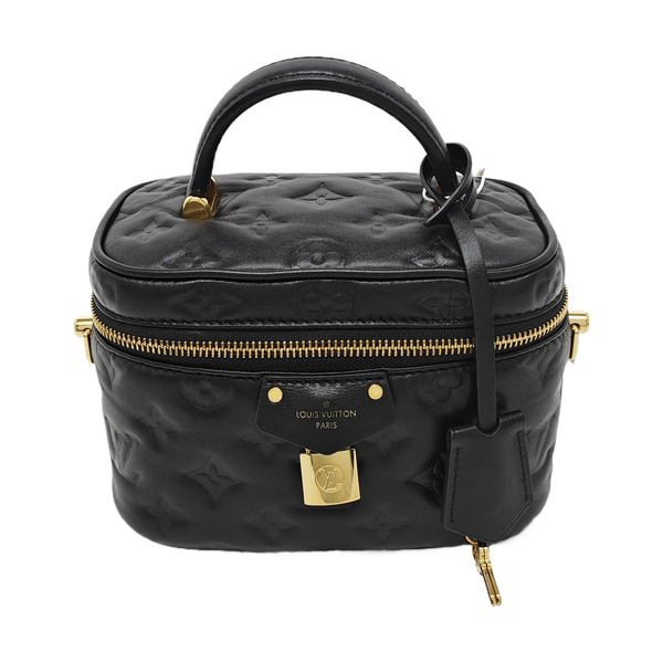 VANITY Monogram Lambskin Black
