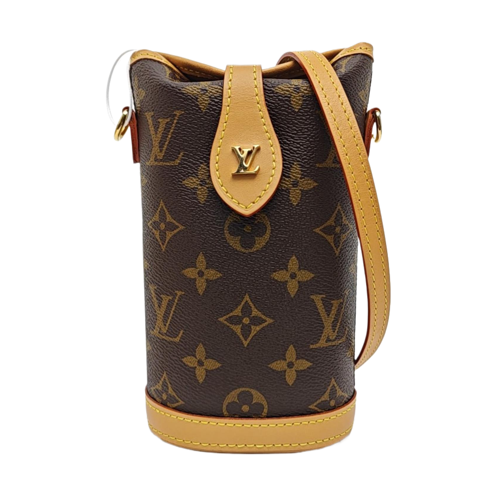 FOLD ME Monogram Coated Canvas Brown