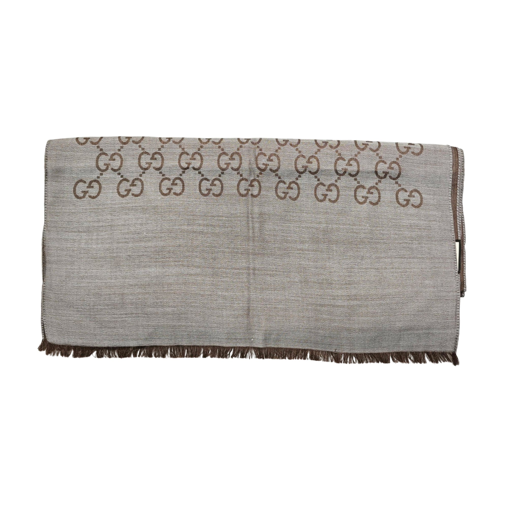 Wool Scarf Gray