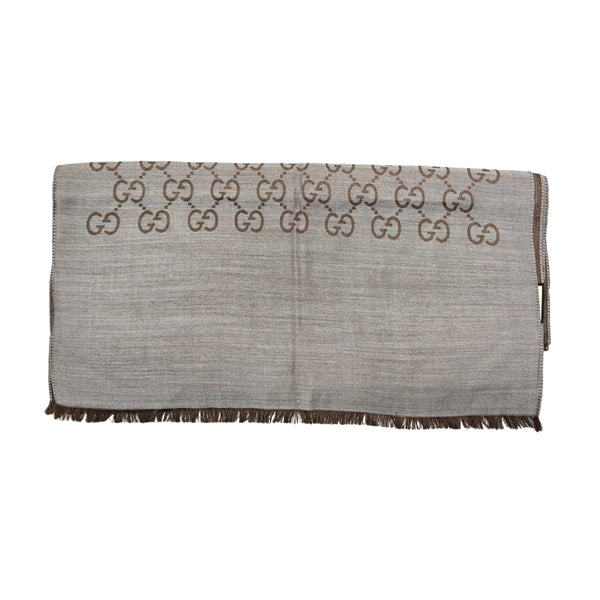 Wool Scarf Gray
