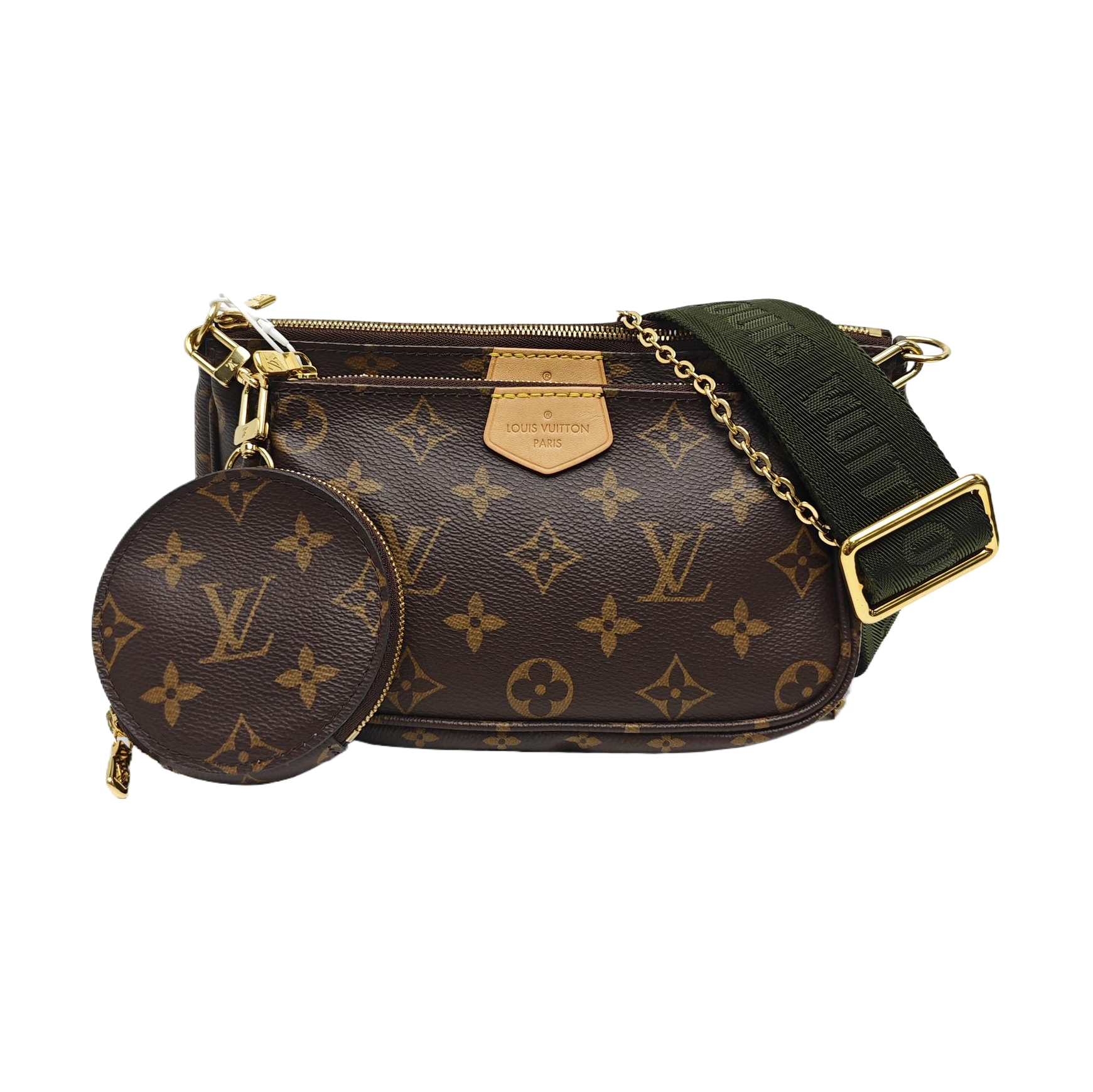 MULTI Monogram Coated Canvas Brown
