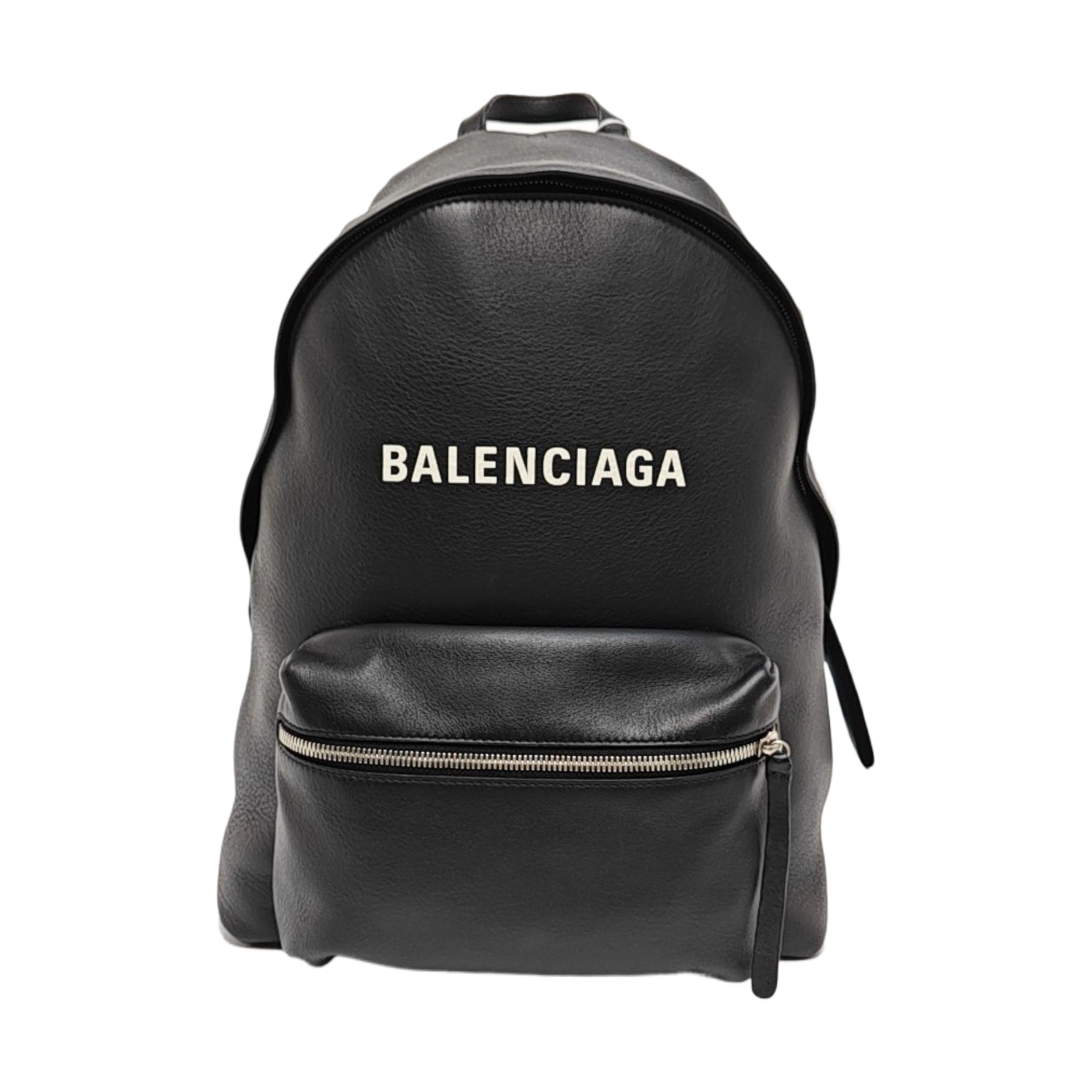 Calfskin Backpack Large Black