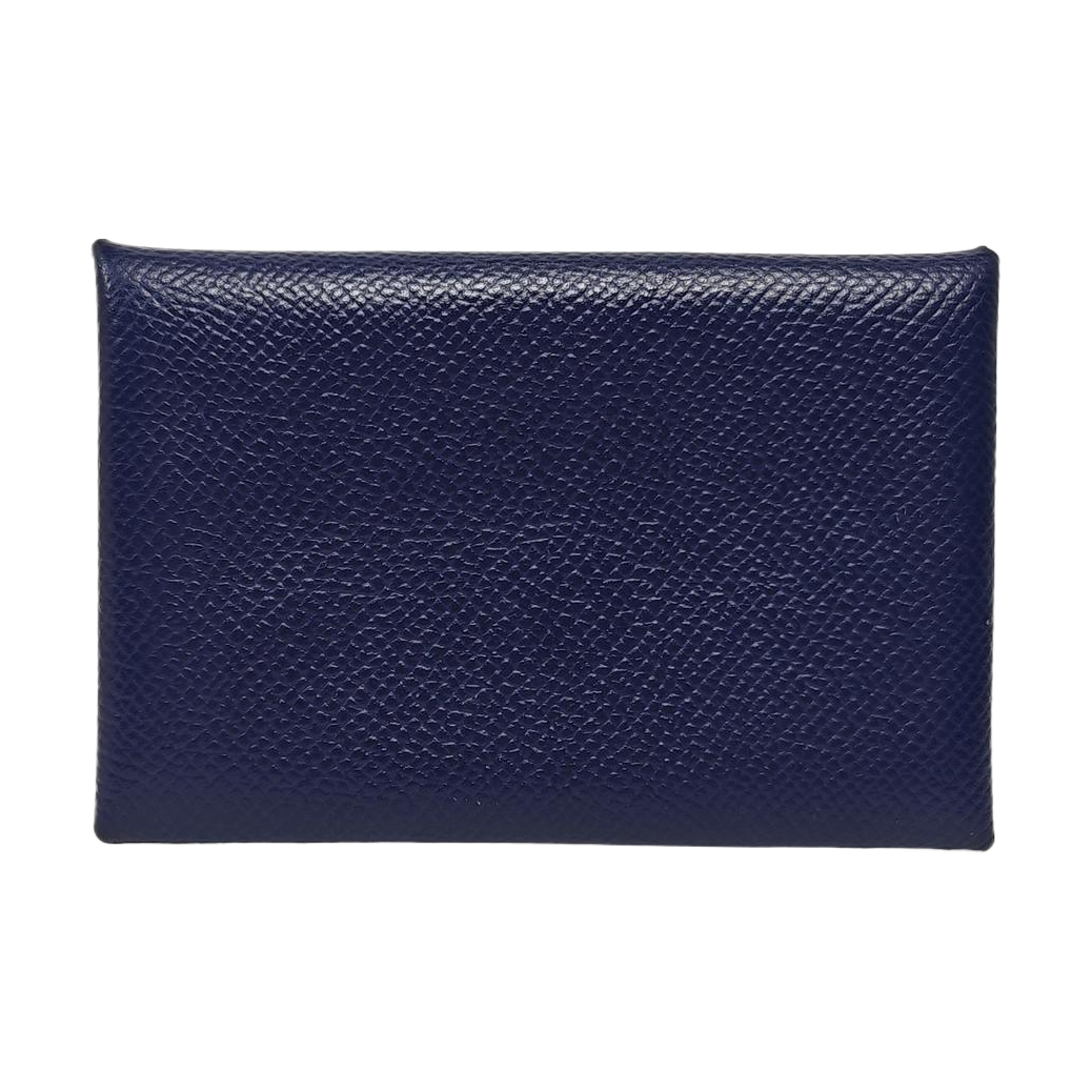 Epsom Card Holder Blue