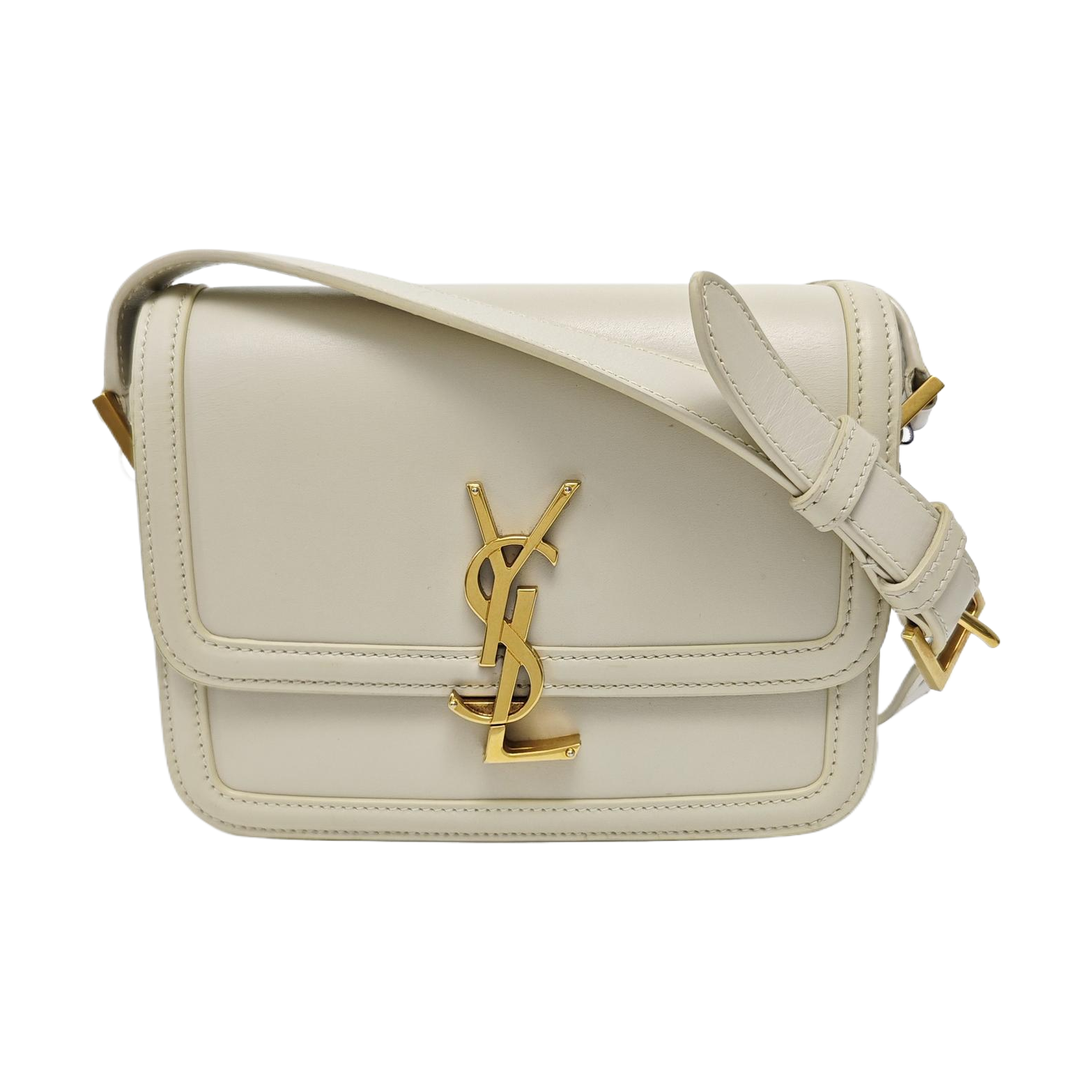 SOLFERINO Small Calfskin White