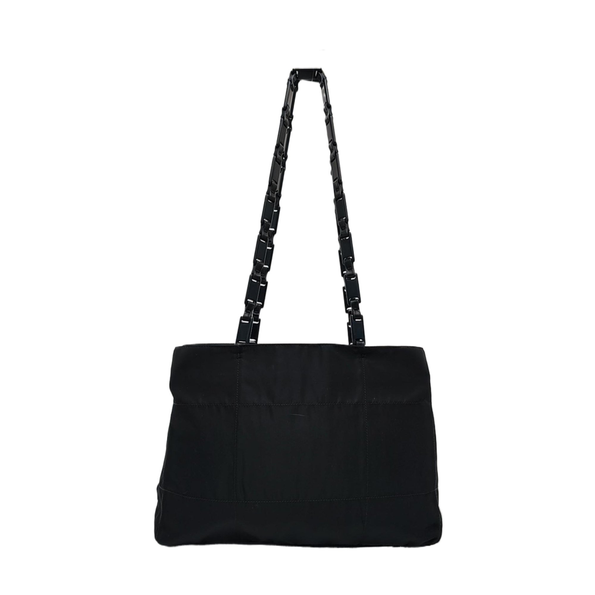 Nylon Tote Bag Black