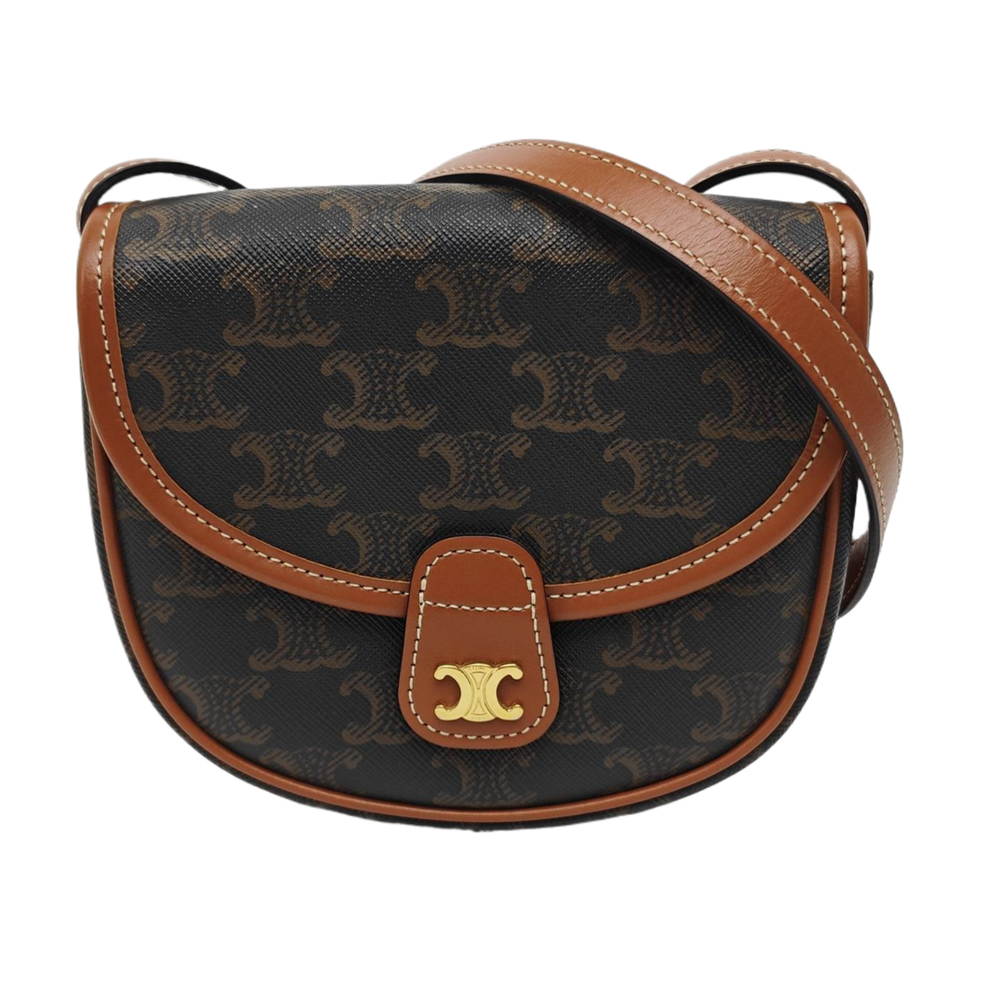 BESACE Coated Canvas Brown