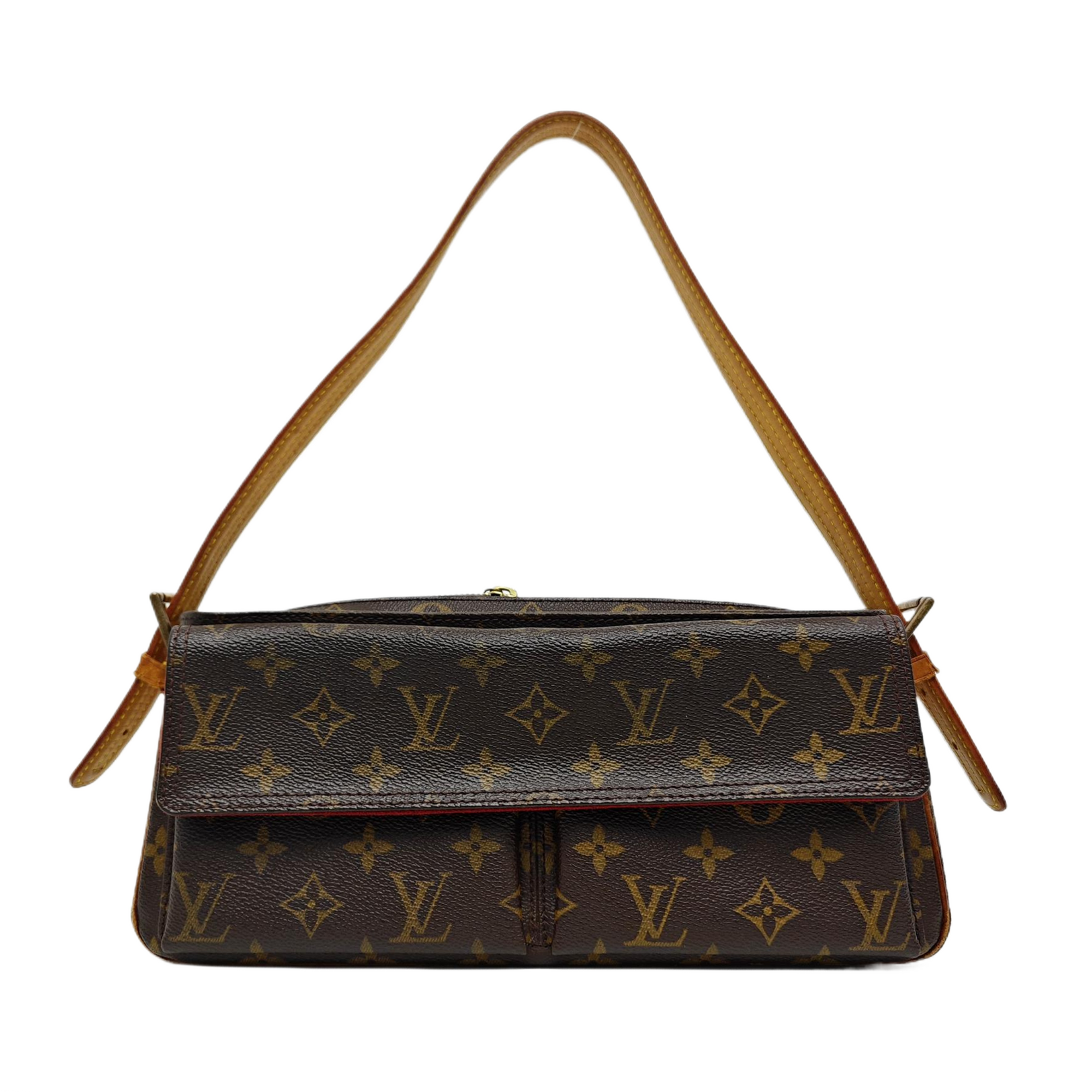 VIVA CITE Monogram Coated Canvas Brown