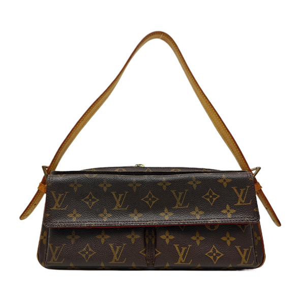 VIVA CITE Monogram Coated Canvas Brown